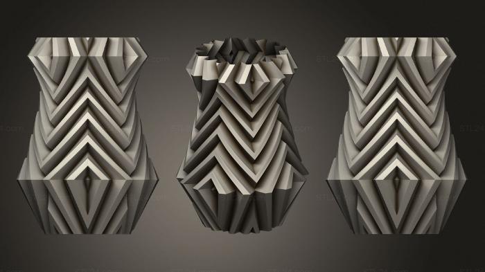 Vases (Vase, VZ_1281) 3D models for cnc
